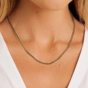 NWT Gorjana Lexi Emerald Necklace